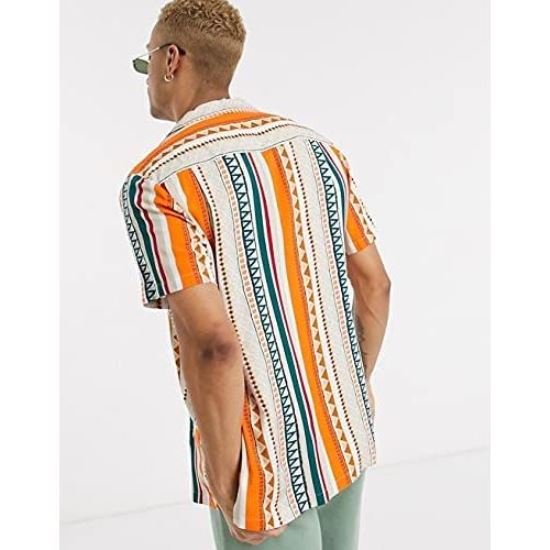 Camicia casual LookMark da uomo|| Camicia da uomo|| Camicia elegante da uomo|| Camicia stampata da uomo