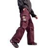 Nike Sportswear Dance Logo Fashion Loose Fit Cargo Pants Women Pants Burgundy HQ4749-652