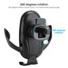 ABS Quick Convenient Charging 360 Degrees Rotation Safe Reliable Car Bracket High Efficiency Mobile