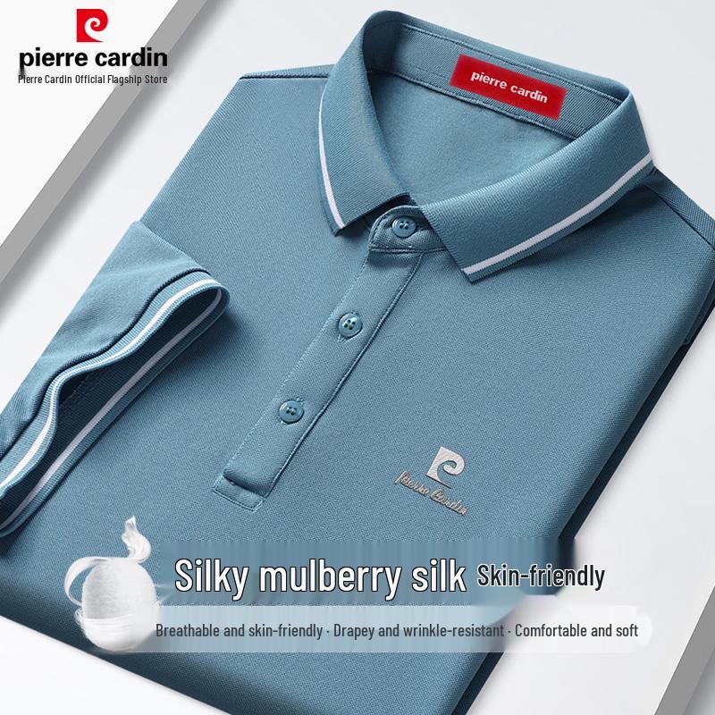 Pierre Cardin Men s Silk Blend Polo T-Shirt 3XL