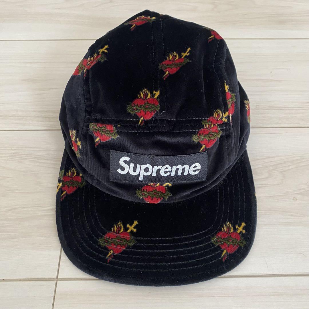 

[USED] Supreme heart print velour fabric