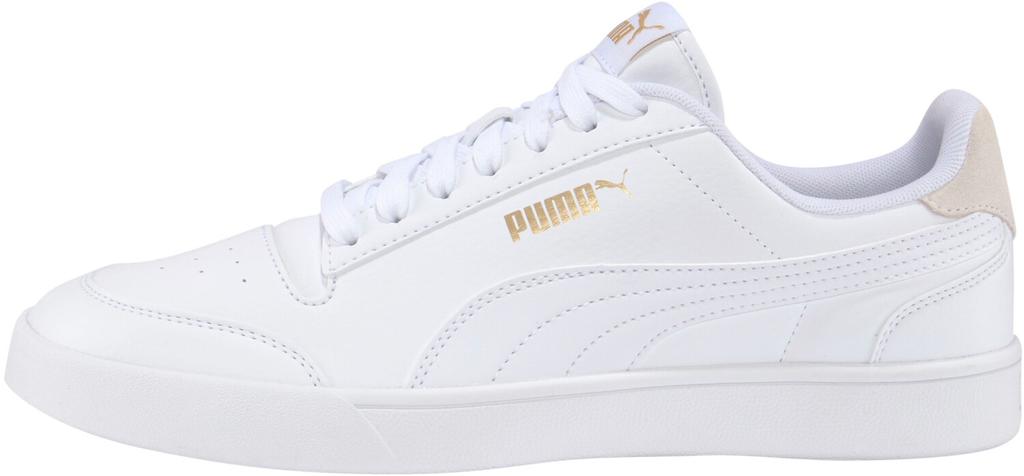 Кроссовки Puma Shuffle (309668) white/white/team gold