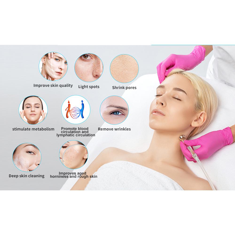 3 In 1 Diamond Microdermabrasion Facial Lifting Machine Vacuum Suction Face Water Spray Exfoliate Removal Peeling Skin Care Tool