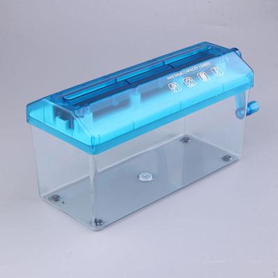 Paper Shredder Mini Hand Crank Stationery Straight Cut Professional Manual
