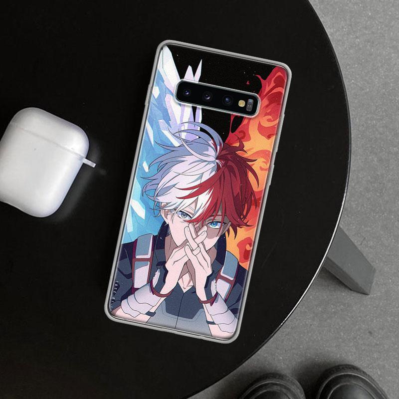 

MHA Todoroki Shoto Phone Case Cover for Samsung Galaxy S26 S25 Edge S24 S23 Ultra S22 Plus S21 FE S20 + Art Customized Fundas Ga Samsung S25 Edge