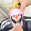 Roze Varkentje Ornament met Helm Motorfiets Fiets Cartoon Varken Decoratie Auto Interieur Dashboard Dier Ornament Grappige Styling