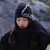 Outdoor bag head hat men's and women's new autumn and winter are popular knitted hat hiking camping mountaineering pile hat