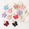2pcs Girls Butterfly Hair Clip Handmade Hairpins Fashion New Headwear Kids Baby Hair Accessories for Girl Party Hair Decorate