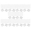 30/300PCS Clear Bead Chain Stops for Vertical Blinds Adjustable Curtain Chain Clips Replacement Parts