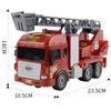Water-Spraying Fire Truck Toys, Simulated Inertia Ladder Truck, Sound And Light Sprinkler Truck Model Children'S Toy Car