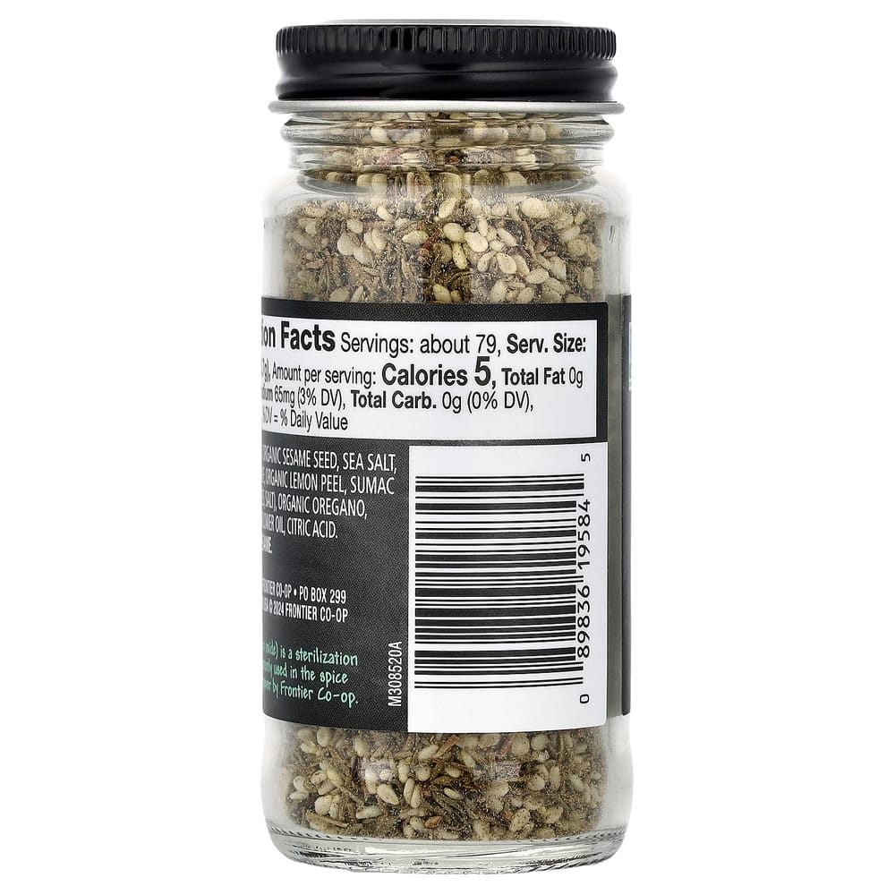Frontier Natural Products Za'atar Seasoning 55g (1.90oz)