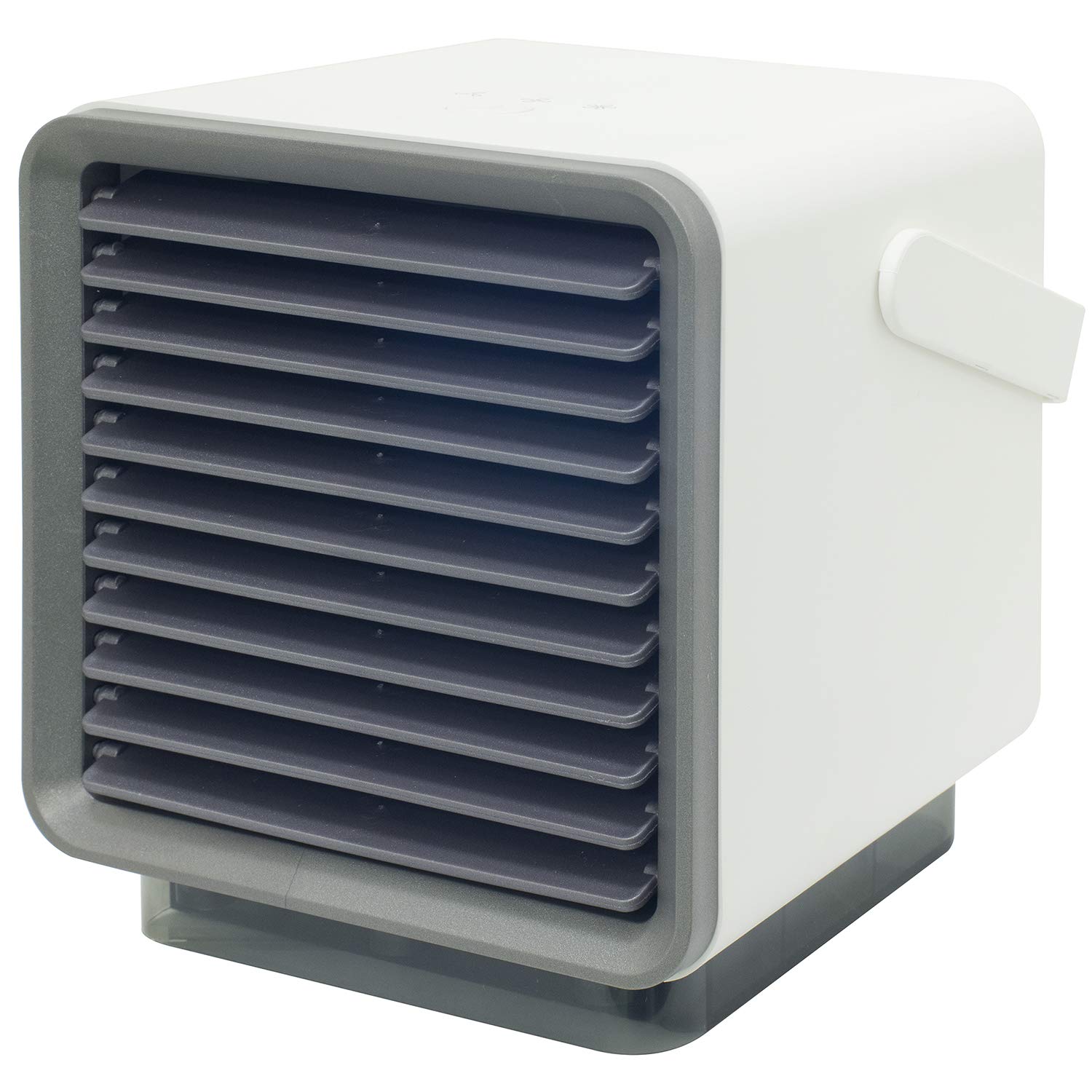 

Yamazen Mini Cooling Fan, Tabletop Fan (300ml Tank Capacity), Maximum 5-Hour Continuous Operation, 3 Airflow Settings, White, FMR-40