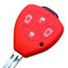 [IKT] Silicone Cover for Keyless Keys for Toyota Cars, 4