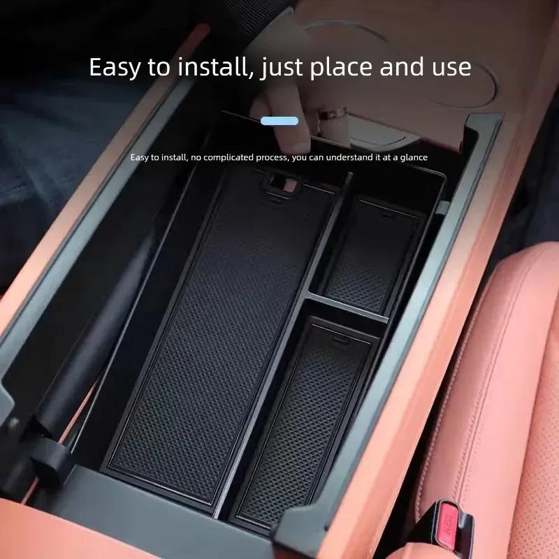 For Fit for Mercedes A200L/A180, Armrest Storage Box, Center Console Organizer, Interior Decor Accessories