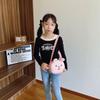 Mini Whimsical Plush Dog Bag For Children Unisex Fun And Breathable Design For Everyday Use In Black Cream Pink Brown