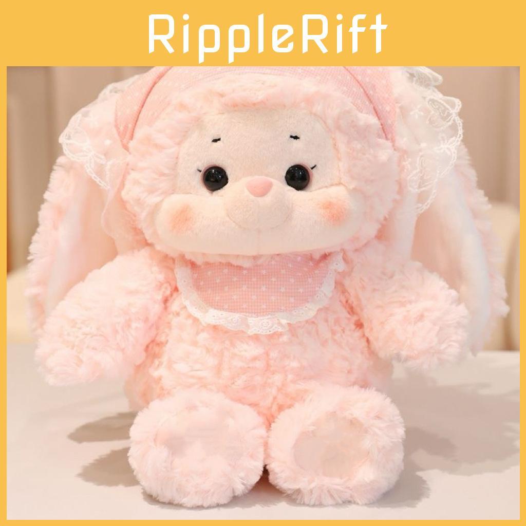 Little Lamb Rabbit Plush Animal Doll Cuddle Pillow For Kids And Decor Bedroom