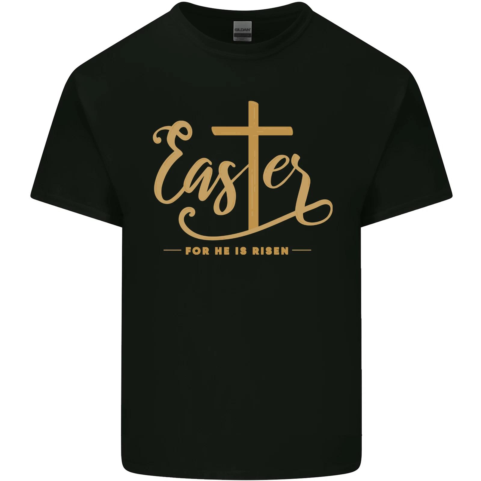 Easter For He is Risen Christian Christianity Jesus Kids T-Shirt Childrens 3XL