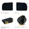 AGILITY affa "Pair" Coin Case, Card Case, Double Zipper, L-Shaped Zipper, Key Ring, Leather