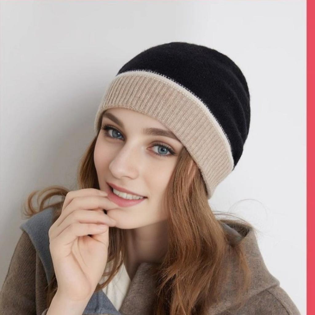Warm Hats, Color-blocking Hats, Knitted Hats, Woolen Hats, Ear-protecting Hats, Headscarves, Pullover Hats, Pile Hats