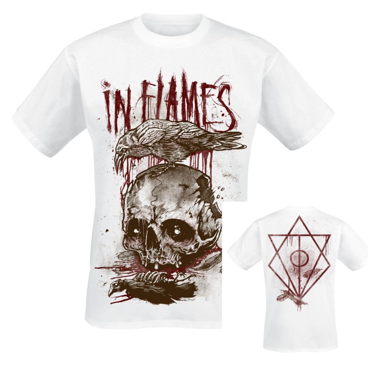 All for Me in Flames T-Shirt Men Women Vintage Metal Rock Band Graphic Tee 100% Cotton Summer Streetwear Top S разноцветный