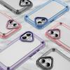 For iPhone 16 Case Anti-drop TPU Frame Clear PC Back Cover