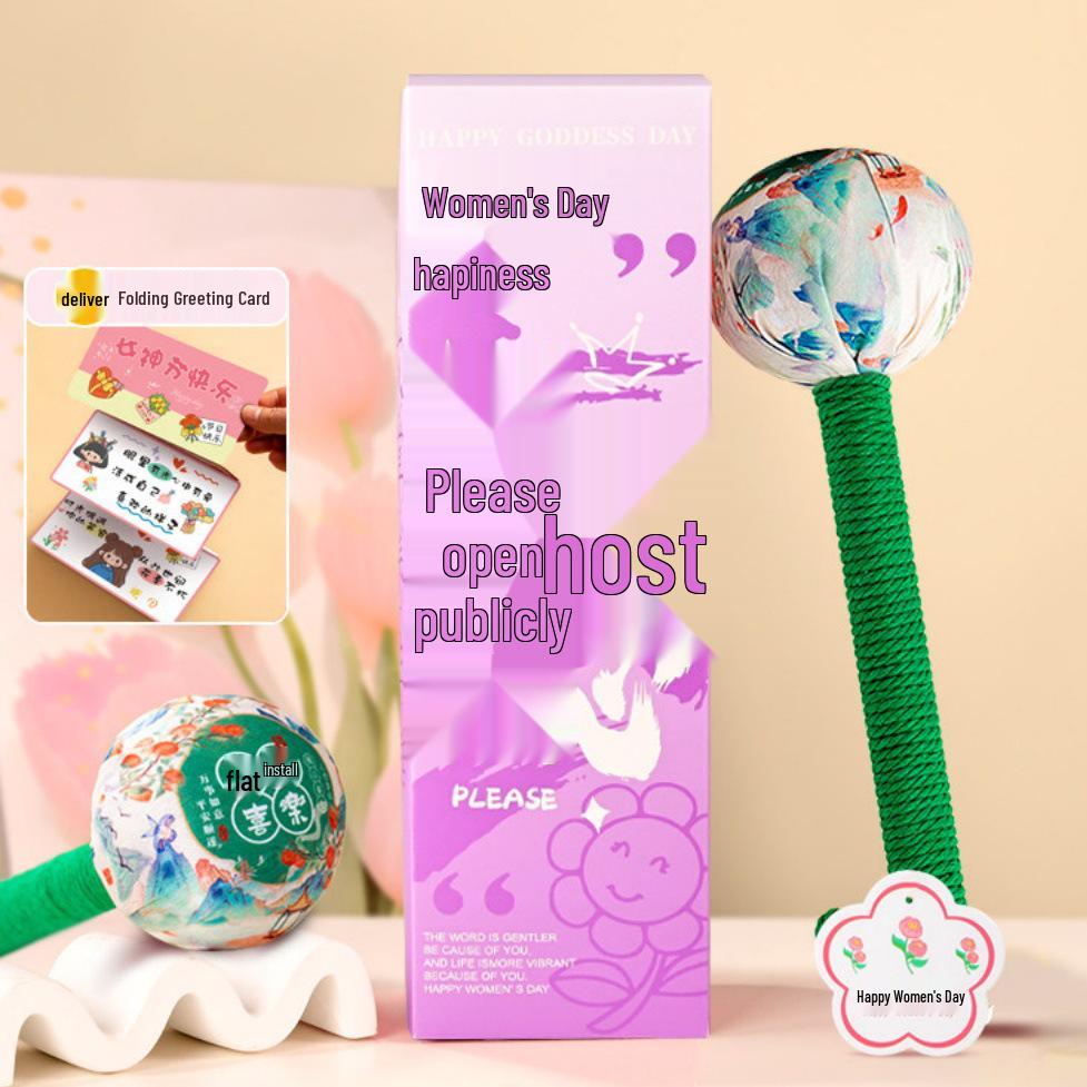 Women's Day Gift: Mugwort Massage Hammer for Girlfriend or Wife - Health & Back Massage Tool