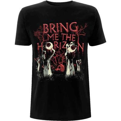 Bring Me The Horizon Graveyard Eyes T-Shirt Black New