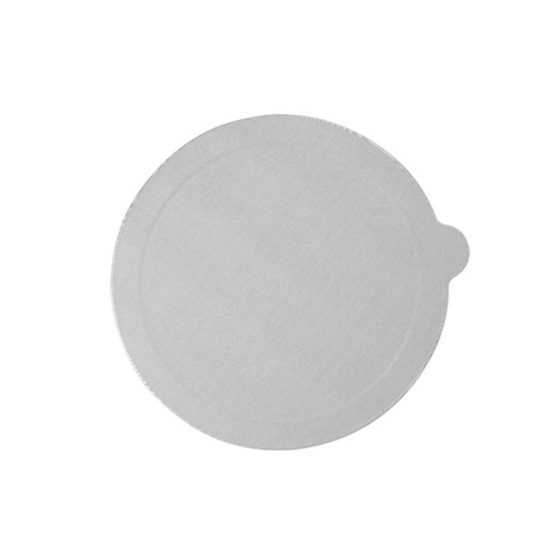 Pack of 100 Coffee Pods Foil Lids Set 62mm Coffee Pods Stickers Coffee Sealers Aluminum Foil Texture Coffee Pods Covers