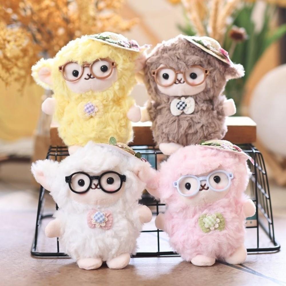 Lamb New Year Lamb Plush Keychain Decorations Sheep Plush Toy Fashion Sheep Doll Pendant Bag Charm