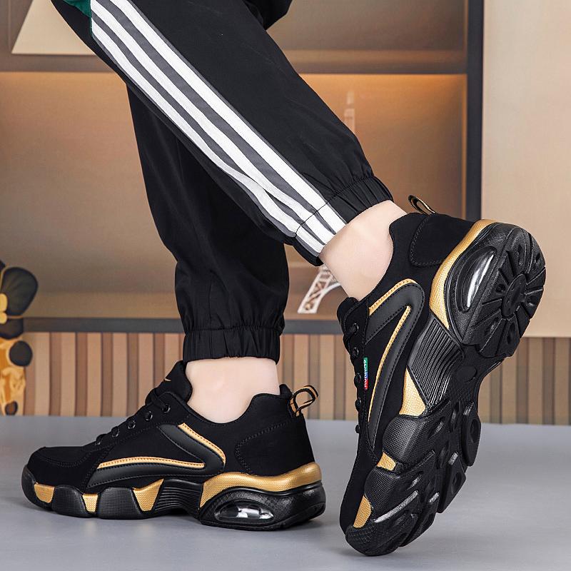 TUINANLE Spring Sneakers Men's Outdoor Breathable Walking Sneakers Soft Sole Men Driving Shoes