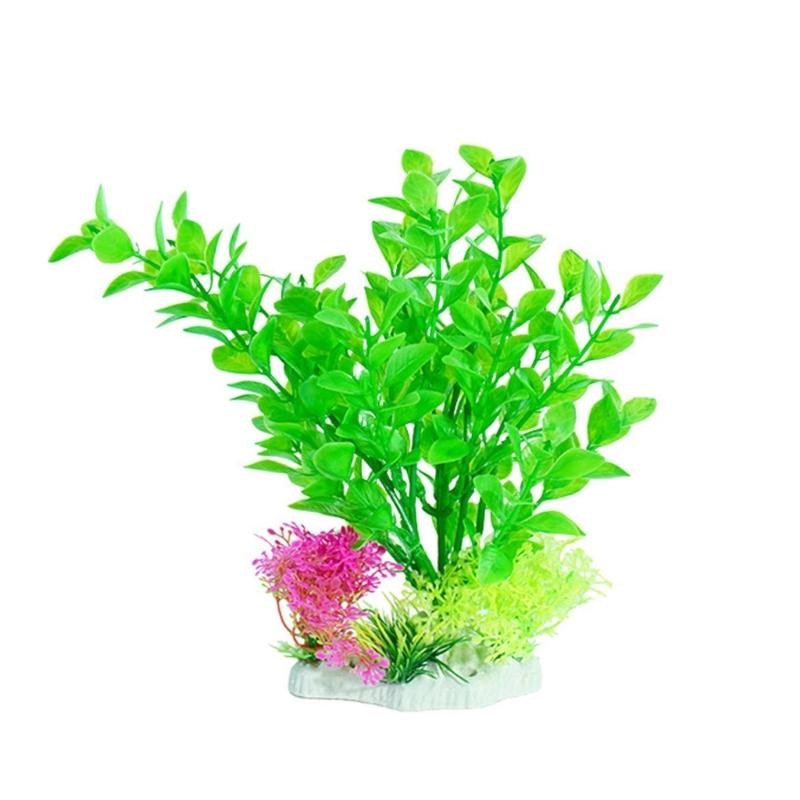 Aquarium Landscape Grass Plastic Aquariums Decorations Art Crafts Terrarium Habitat Ornaments Photo Props