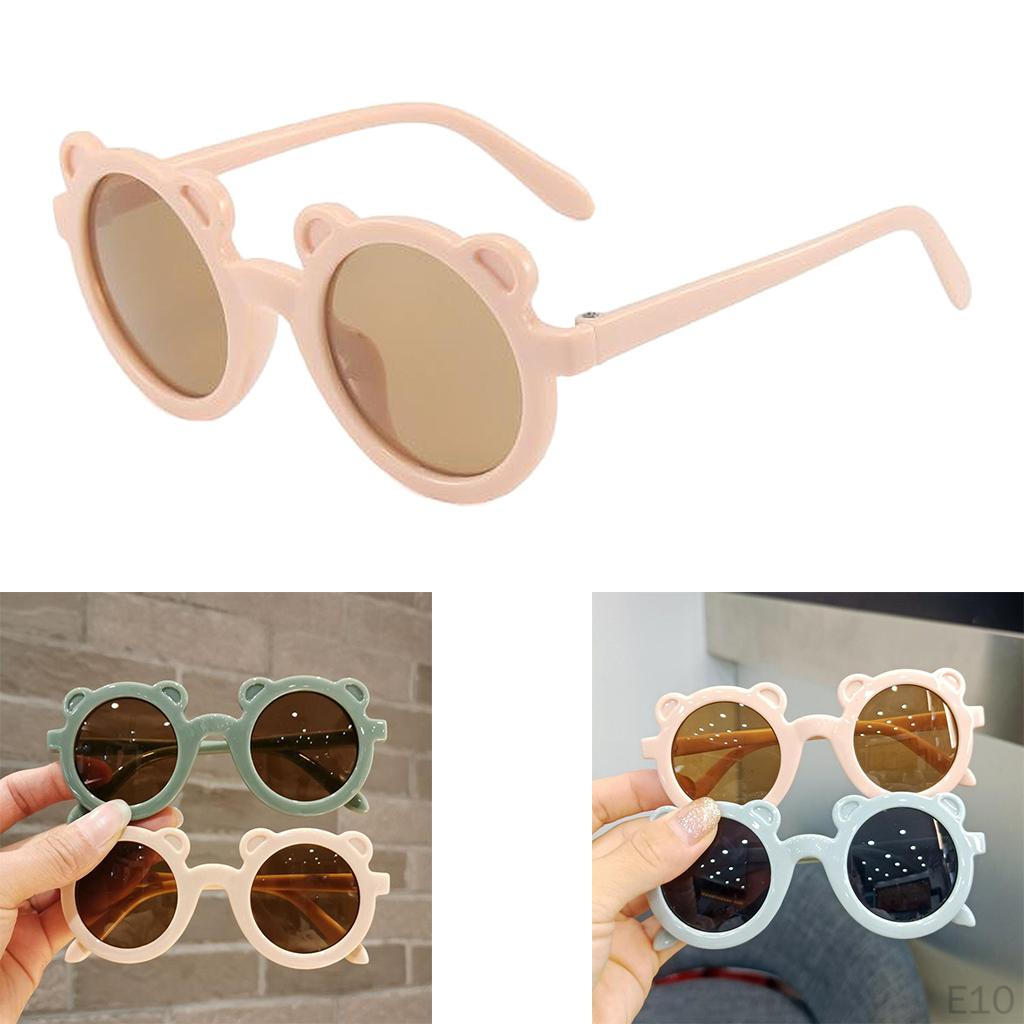 Bear Shape Sunglasses for Boys Girls Party Outdoor UV400