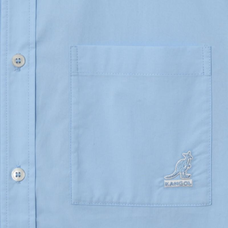 Kangol Essential Solid Shirt Light Blue 7073