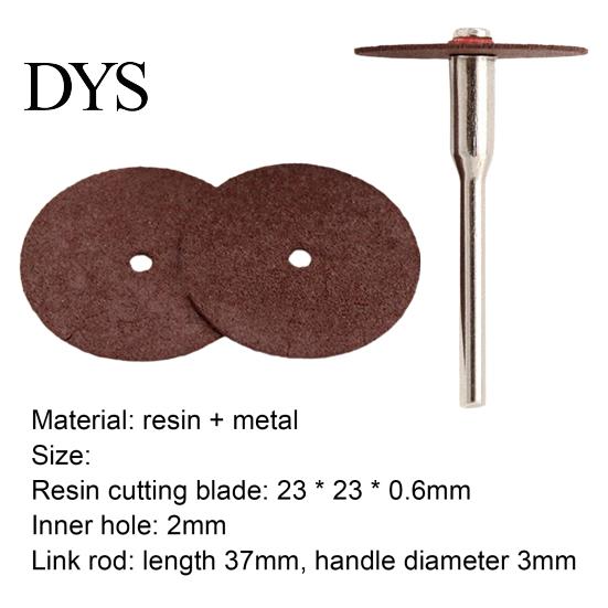 Cutting Discs Kit 36/37Pcs Wear-proof High Efficiency Hand Resin Tools Cut Off Wheels Rotary for Metal Polishing