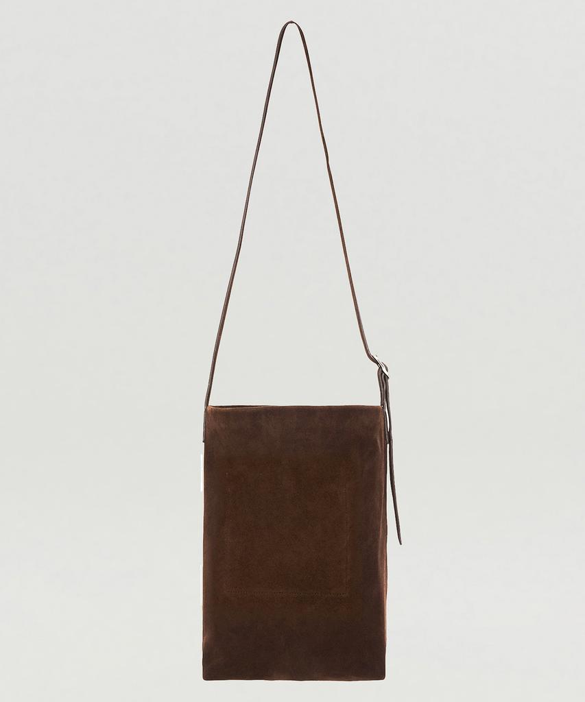 Heute Tape Tote Bag Midiem (Dark Mocha)