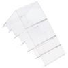 Acrylic Clear Display Risers 6 Tiers Jewelry Racks Organizer  Collection