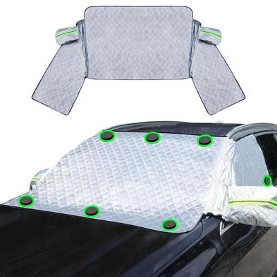 Auto Windschutzscheibe Schnee Sonnenschutz Wasserdichter Schutz Schneedecke Doppelzweck Winter Windschutzscheibe Vorne und Sommer Sonnenschutz Shil R5K7