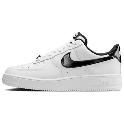 

Nike Air Force 1 07 LV8 White Black Mens HF2898-101 41 чёрный/белый