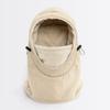 Windproof Winter Balaclava Hat Adjustable Drawstring One-piece Hat Scarf Soft Ear Protection Cap