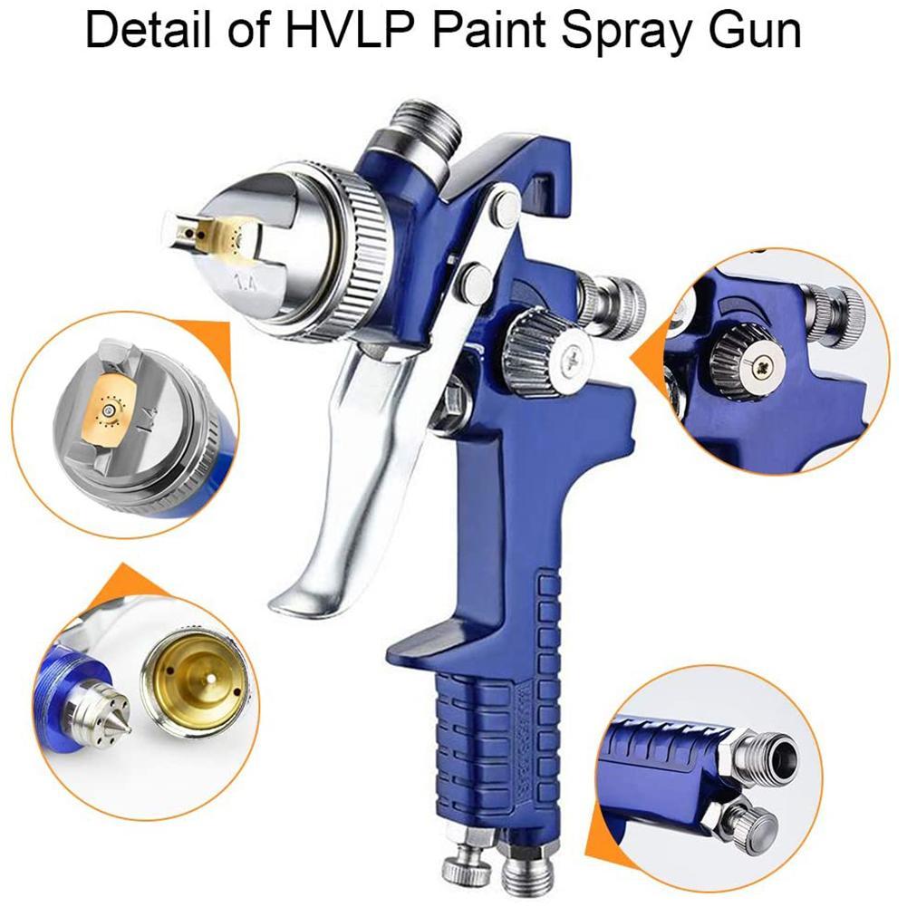Cheap ASG827 HVLP Car Spray Gun Mini HVLP Air Spray Gun Sprayer Paint