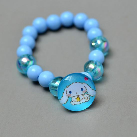 Colorful Sparkle Bead Bracelet for Kids - Princess Jewelry Gift