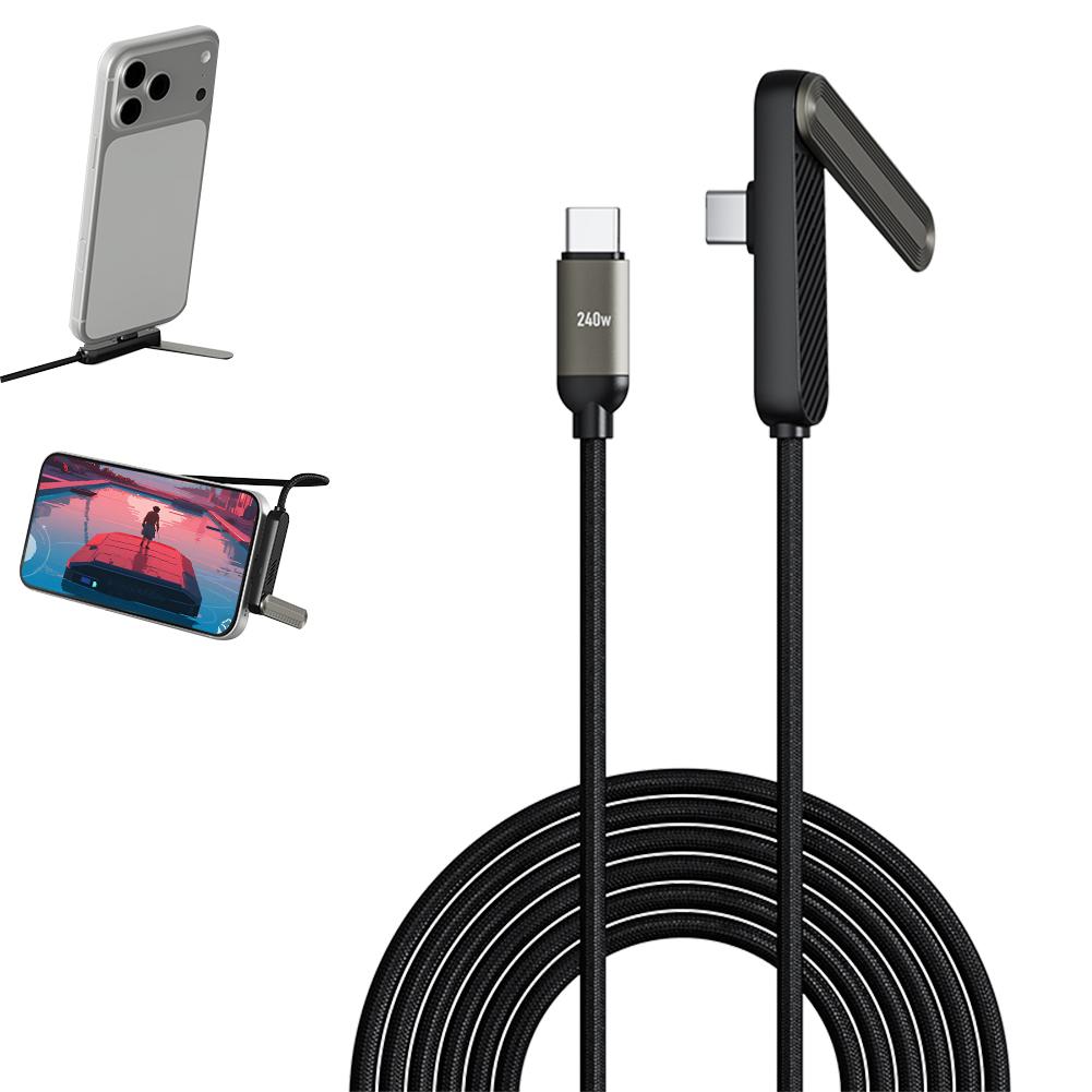 High-Quality 240/65W High-Quality Fast High-Quality Charging High-Quality Foldable High-Quality Bracket High-Quality Data High-Quality Cable