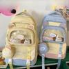 Schoolbag Children Elementary School Girl Junior High School Student Cartoon High Value Ins Pain Bag Backpack