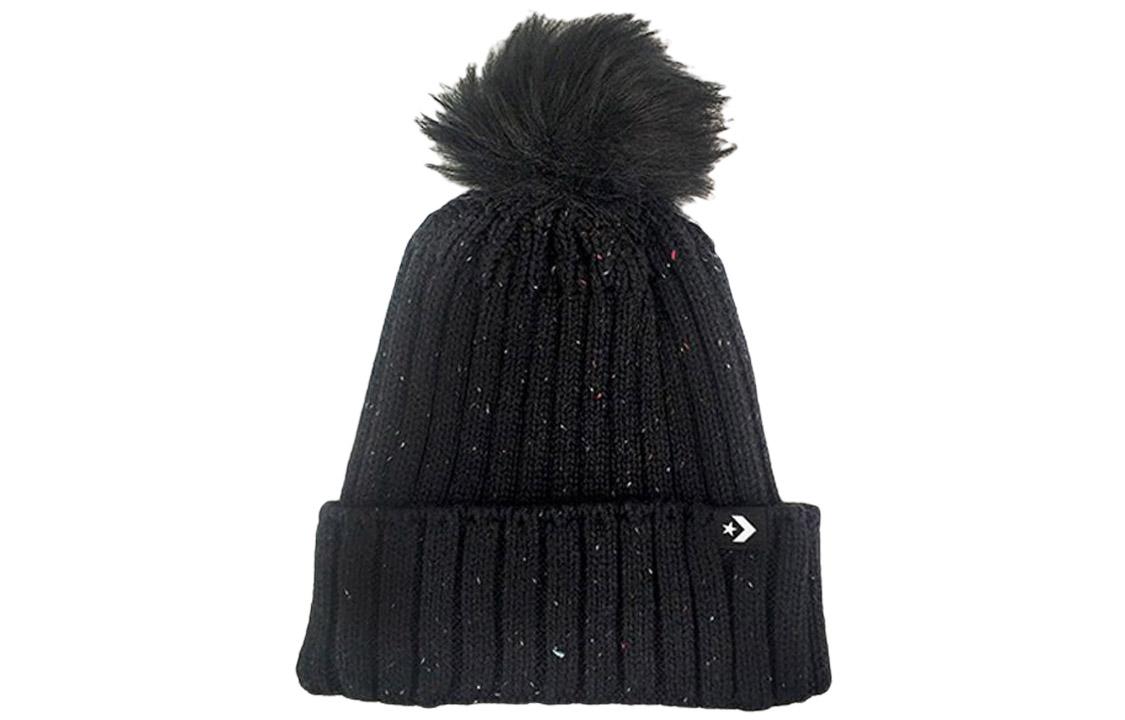 Converse Cotton Beanies Women s Black 10020263-A01 OS