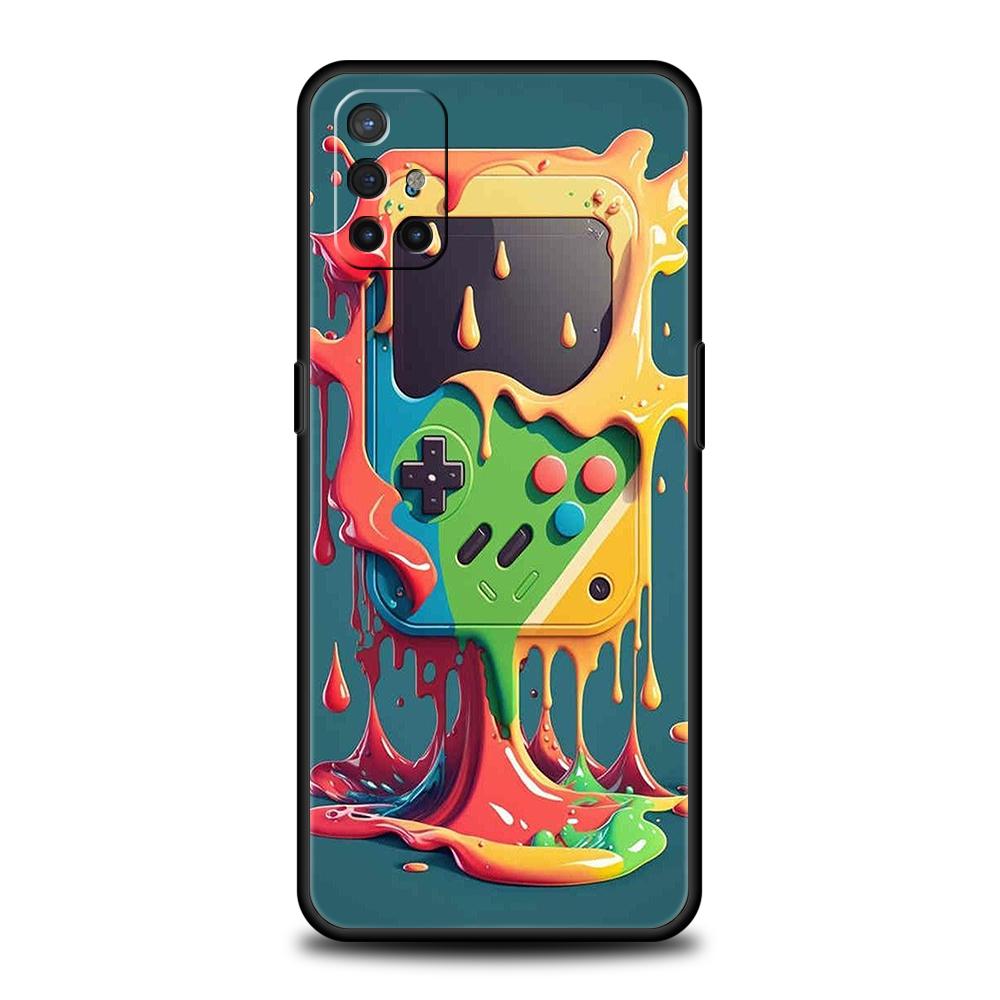 

Video Game Boy Vintage GamePad Phone Case for Oneplus 11 10T Nord N100 N10 10 7 8 9 9R 7T 8T N200 CE 2 9RT Pro 5G Silicone Shell OnePlus 9 Pro