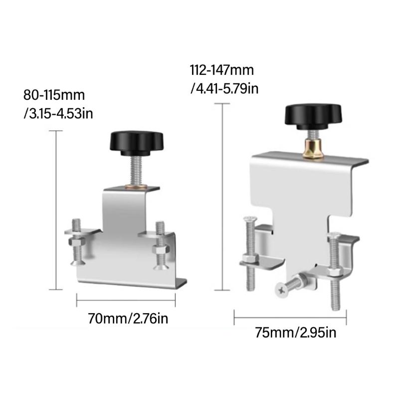 Adjustable Cabinet Door Positioning Tool Installation Assistant Suitable for DIYer Enthusiasts Professional Woodworkers