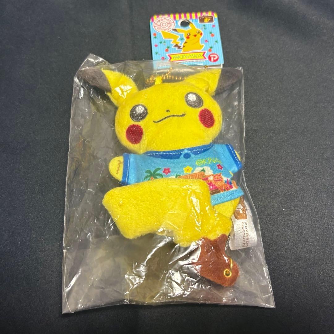 Take me on a poke trip! Pikachu stuffed toy keychain