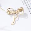 Butterfly Bow Brooch Brooch Accessories Female Fashion Suit Cardigan Large Pins Hundred Pearl Shawl Buttons Brooch Jewelry