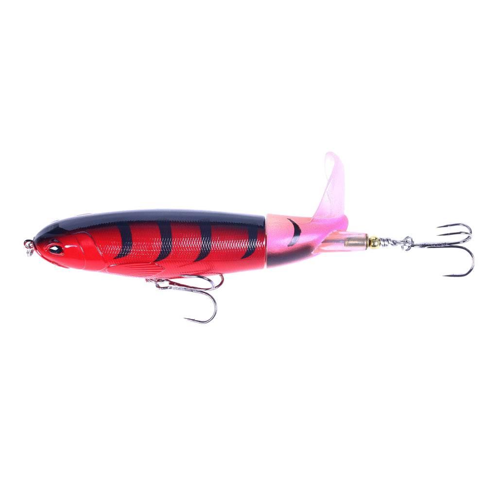 11cm13gFloating Pencil Propeller Simulation Lure Bait Surface Drag Tractor Bait Bass Pike Special Kill