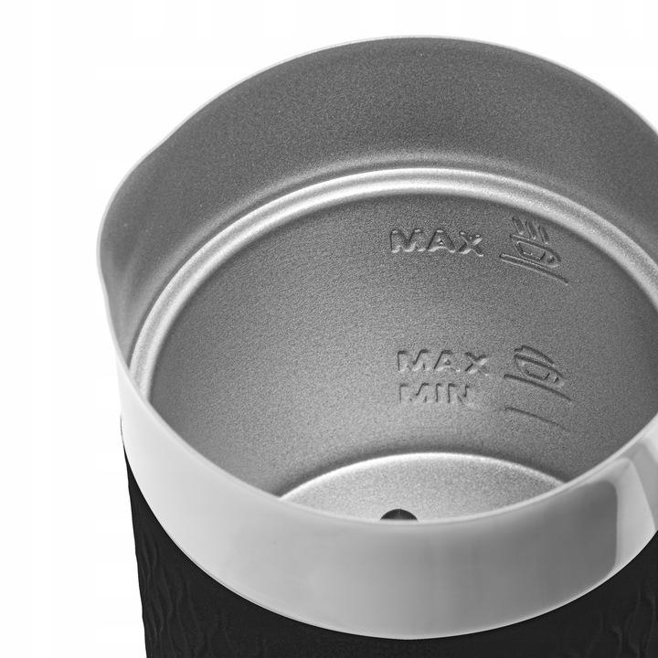 Spieniacz Elektryczny Do Mleka Podgrzewacz 2W1 Cappuccino Latte 4 Funkcje